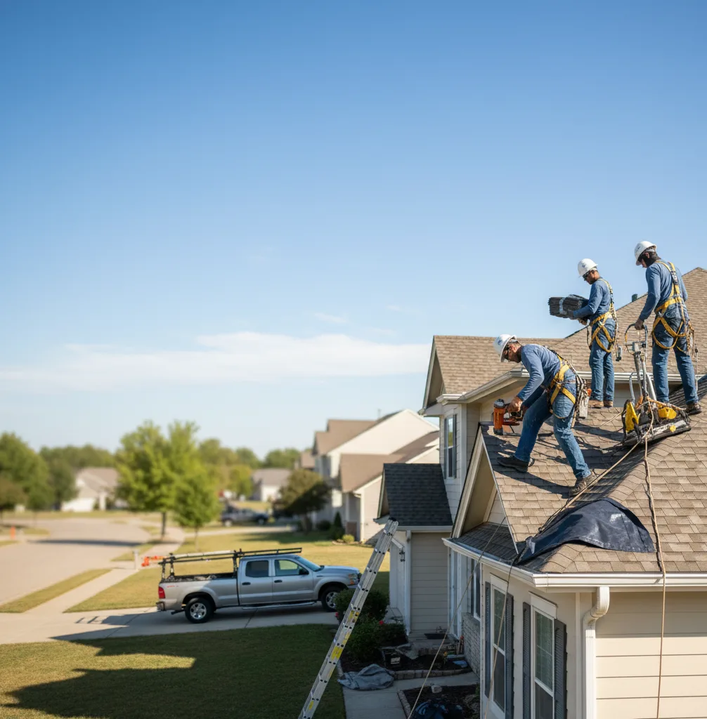 Storm Damage Repair in Harrisburg, AR